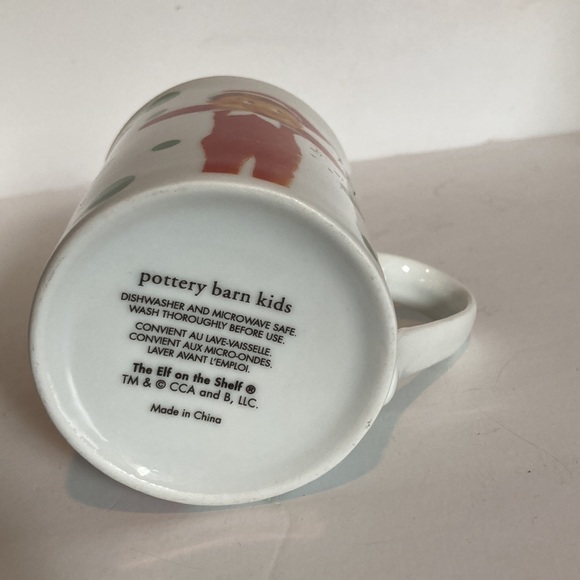Pottery Barn The Elf on the Shelf Kids Ceramic Christmas Holiday Mug Cup 11 oz - Picture 9 of 10